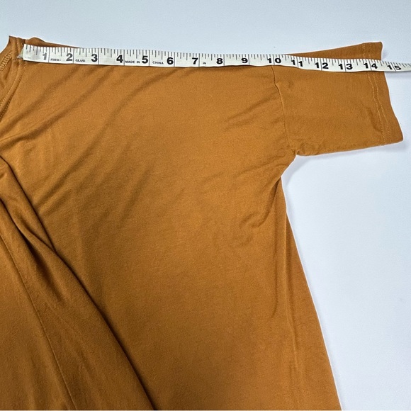 PIKO 1988 Womens Bamboo Tunic Top Size M Dolman Sleeve Round Neck Boho Neutral - Picture 8 of 9